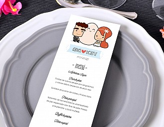 Invitación de boda "NOS QUEREMOS UN HUEVO"